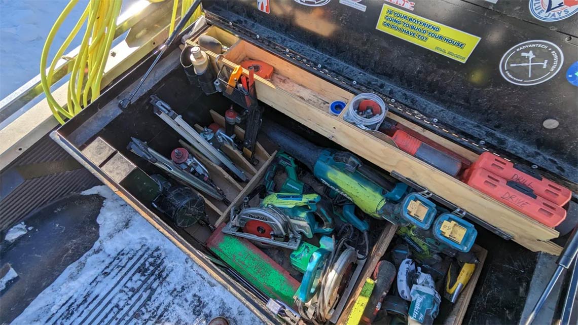 Truck Tool Box Organizer Ideas