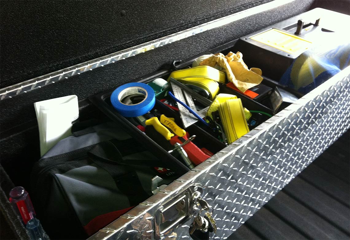 Truck Tool Box Organizer Ideas